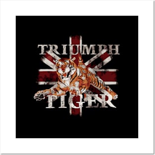 Triumph Tiger Bike Posters and Art